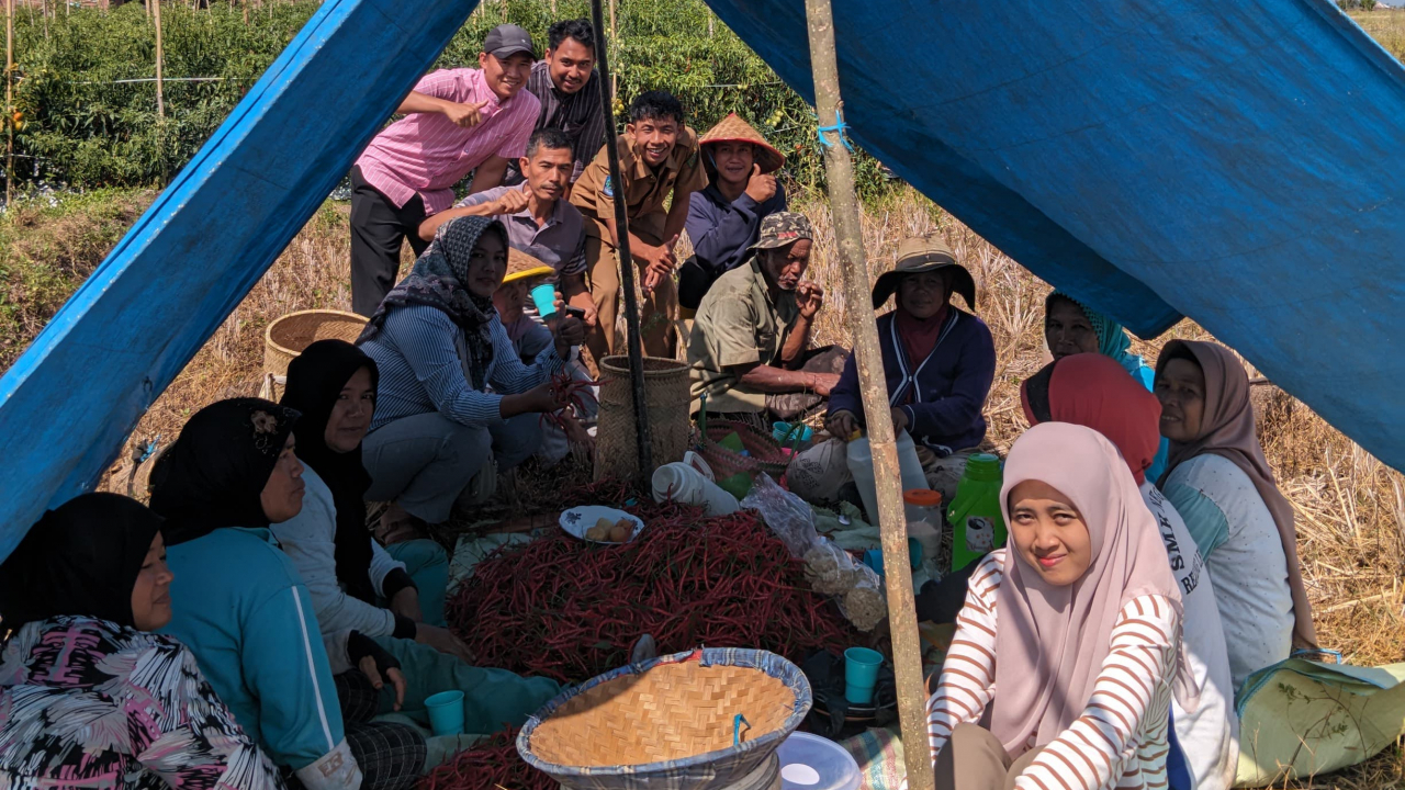PENIJAUAN PROGRAM KETAHANAN PANGAN DESA CAWANG LAMA TAHUN 2023