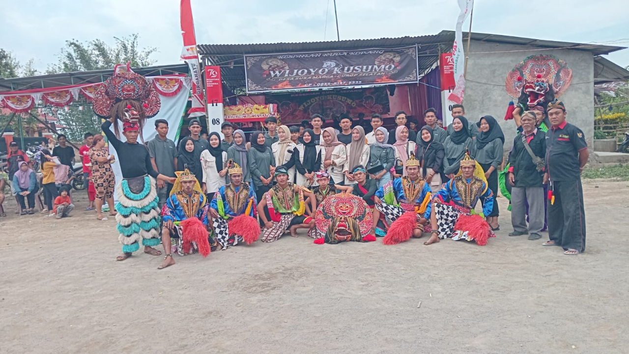 Merawat Budaya dan Meningkatkan Pendapatan Desa: Pagelaran Kuda Kepang di Desa Suka Marga