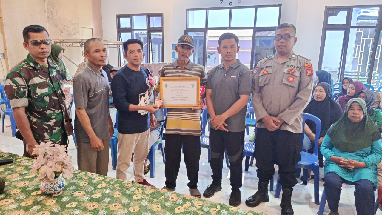 BLT DD Desa Suka Marga Salur 3 Tahun 2025 Sukses