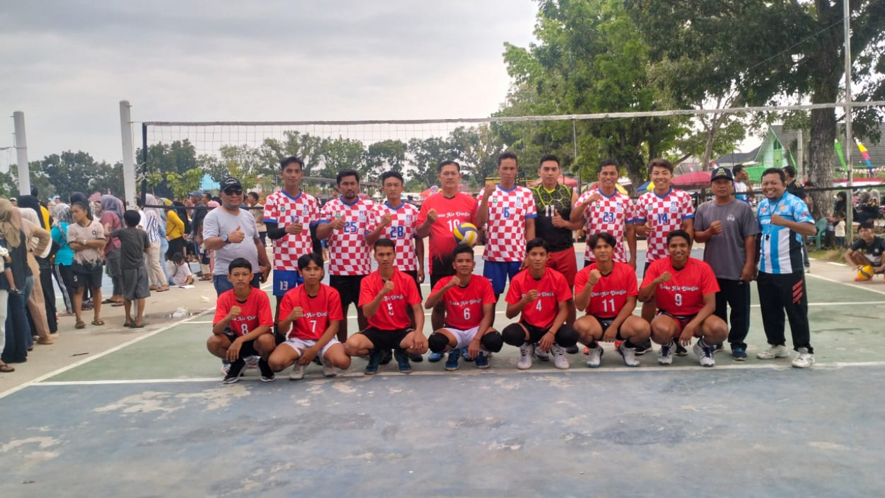 Tim Voli Putra Air Dingin Melaju ke Final Turnamen Voli HUT RI ke-80