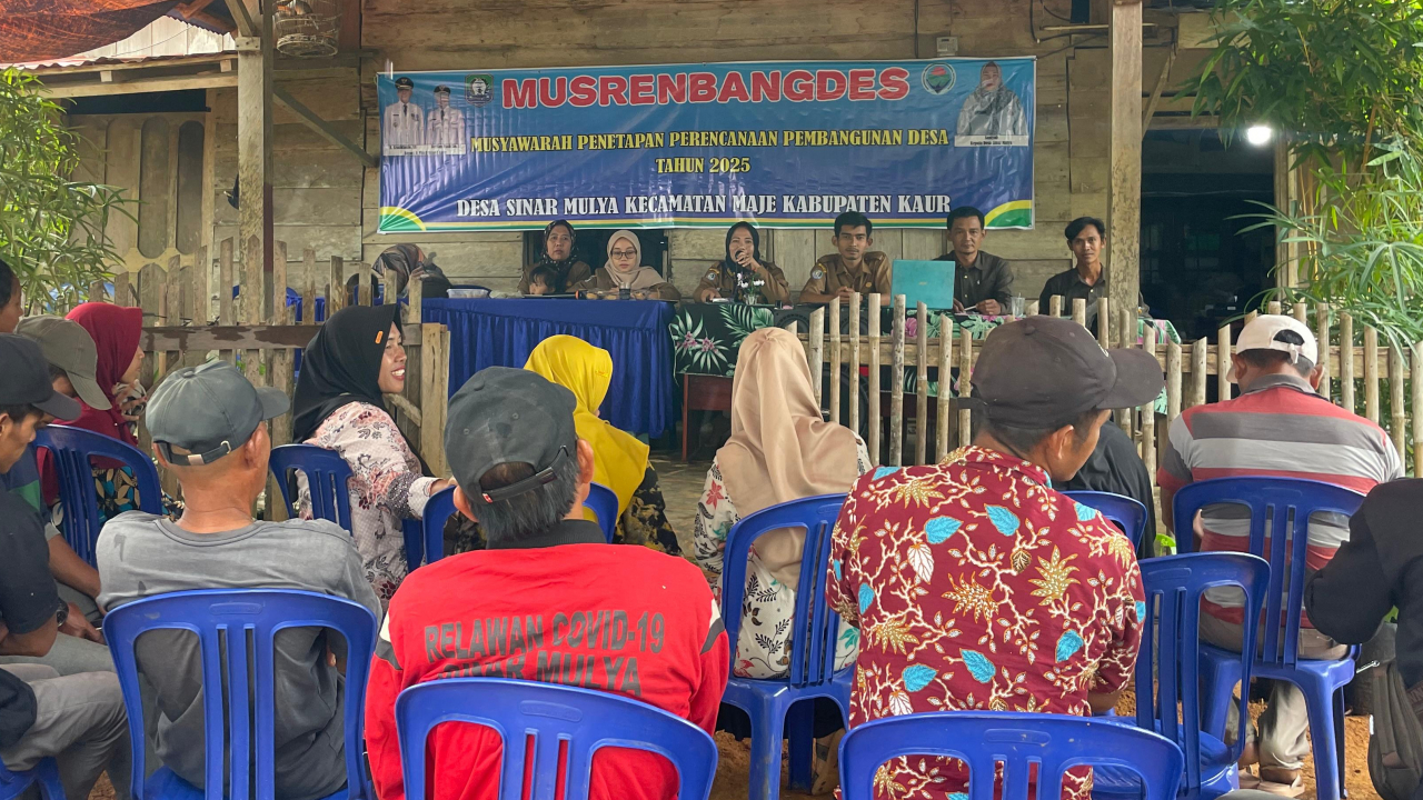 Musyawarah Rencana Pembangunan Desa (Musrenbangdes) Sinar Mulya Tahun 2025