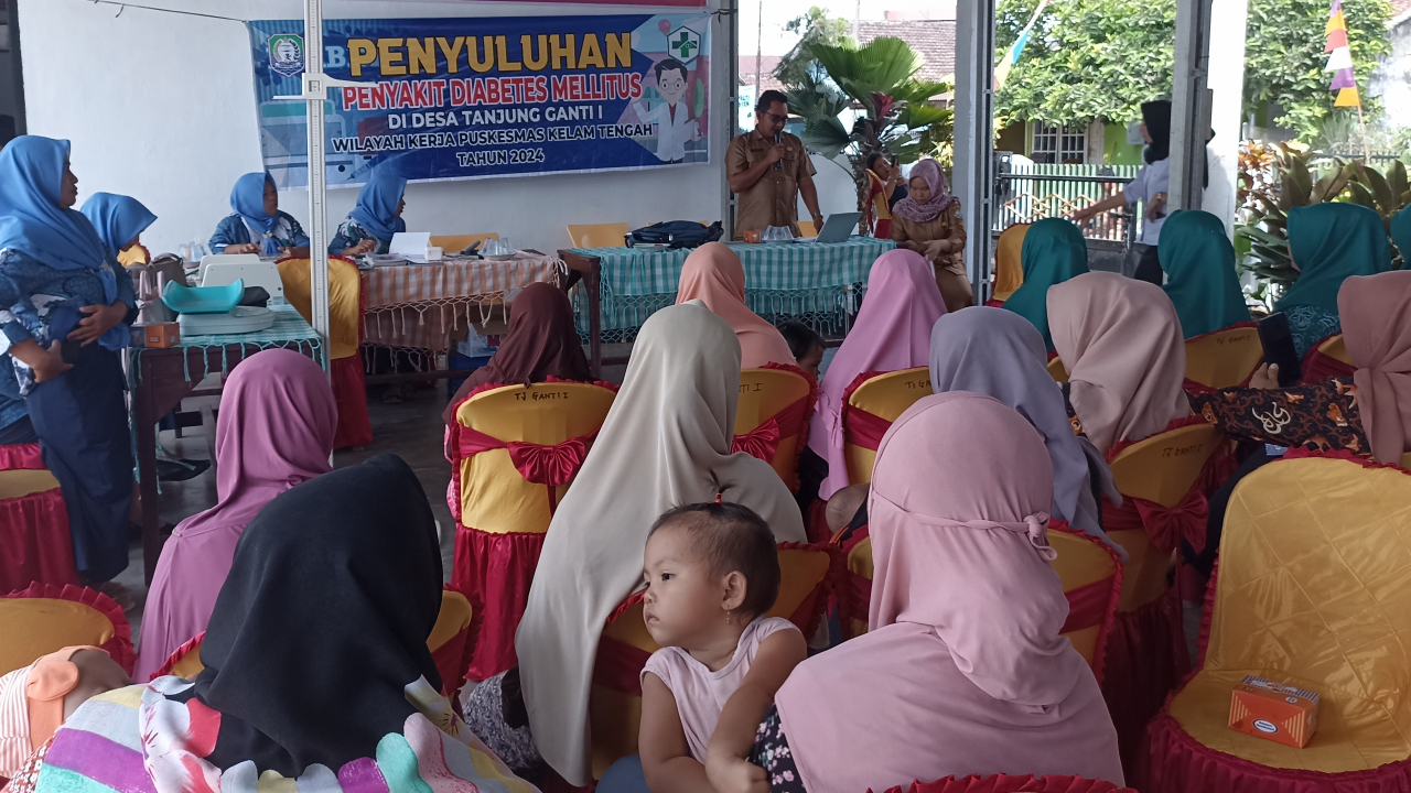 Penyuluhan Diabetes Mellitus di Desa Tanjung Ganti I