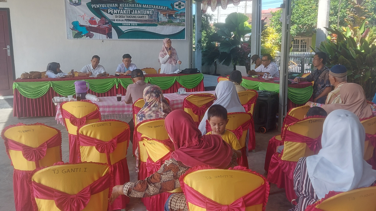 Penyuluhan Kesehatan Masyarakat Desa Tanjung Ganti 1 Wilaya Kerja Puskesmas Kelam tengah