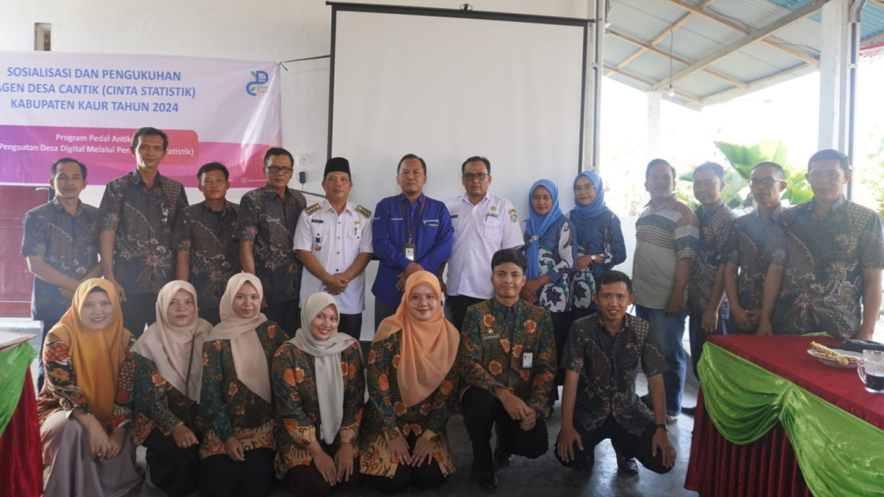 Sosialisasi Desa Cantik Tingkatkan Literasi Statistik di Desa Tanjung Ganti I