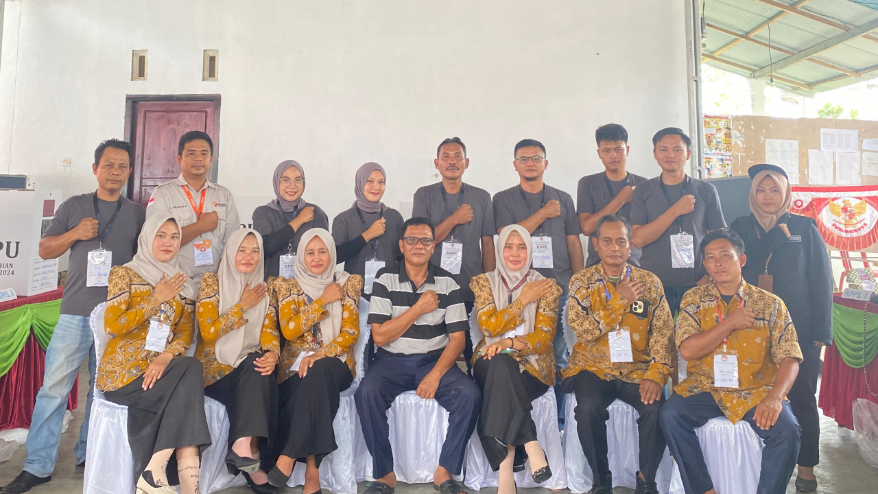 Pilkada 2024: Antusiasme dan Profesionalisme di Desa Tanjung Ganti I