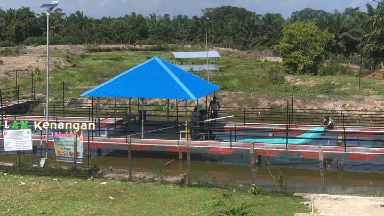 POTENSI KOLAM KENANGAN DESA TERAMANG JAYA