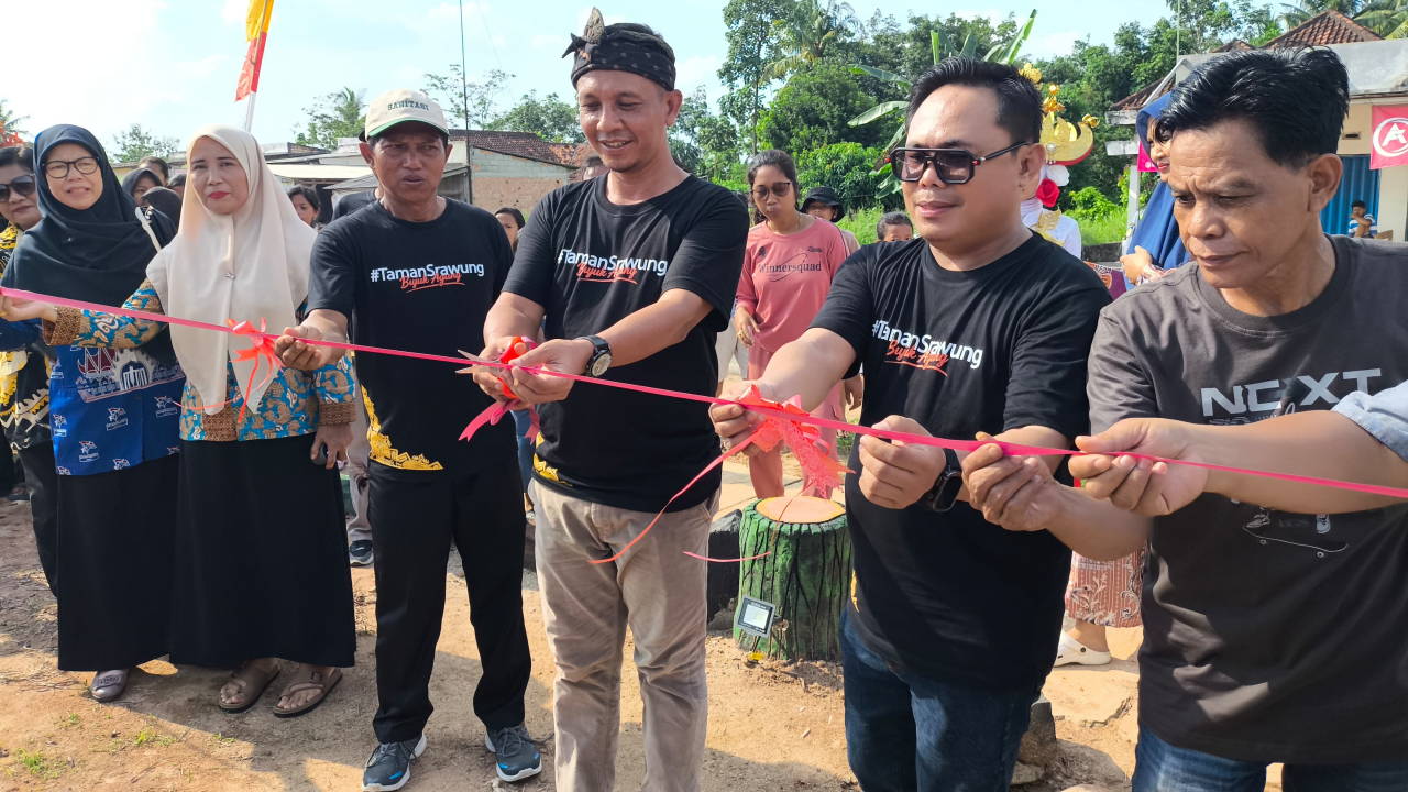 Taman Srawung Bujuk Agung Resmi Dibuka, Jadi Ruang Kebersamaan Warga