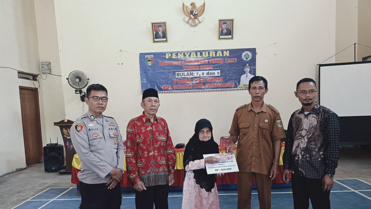 **Pemerintah Pekon Sudimoro Salurkan BLT Desa Tahap 3 untuk 27 Keluarga Penerima Manfaat**