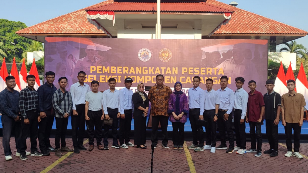 PEMERINTAH KAMPUNG UMPU KENCANA BERANGKATKAN 10 PEMUDA IKUTI LATIHAN DASAR MILITER KOMPONEN CADANGAN