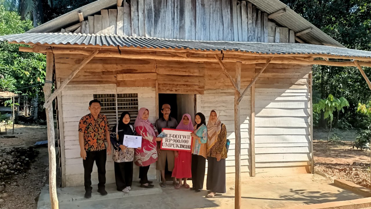 Penyaluran BLT-DD Tahap 2 di Kampung Umpu Kencana