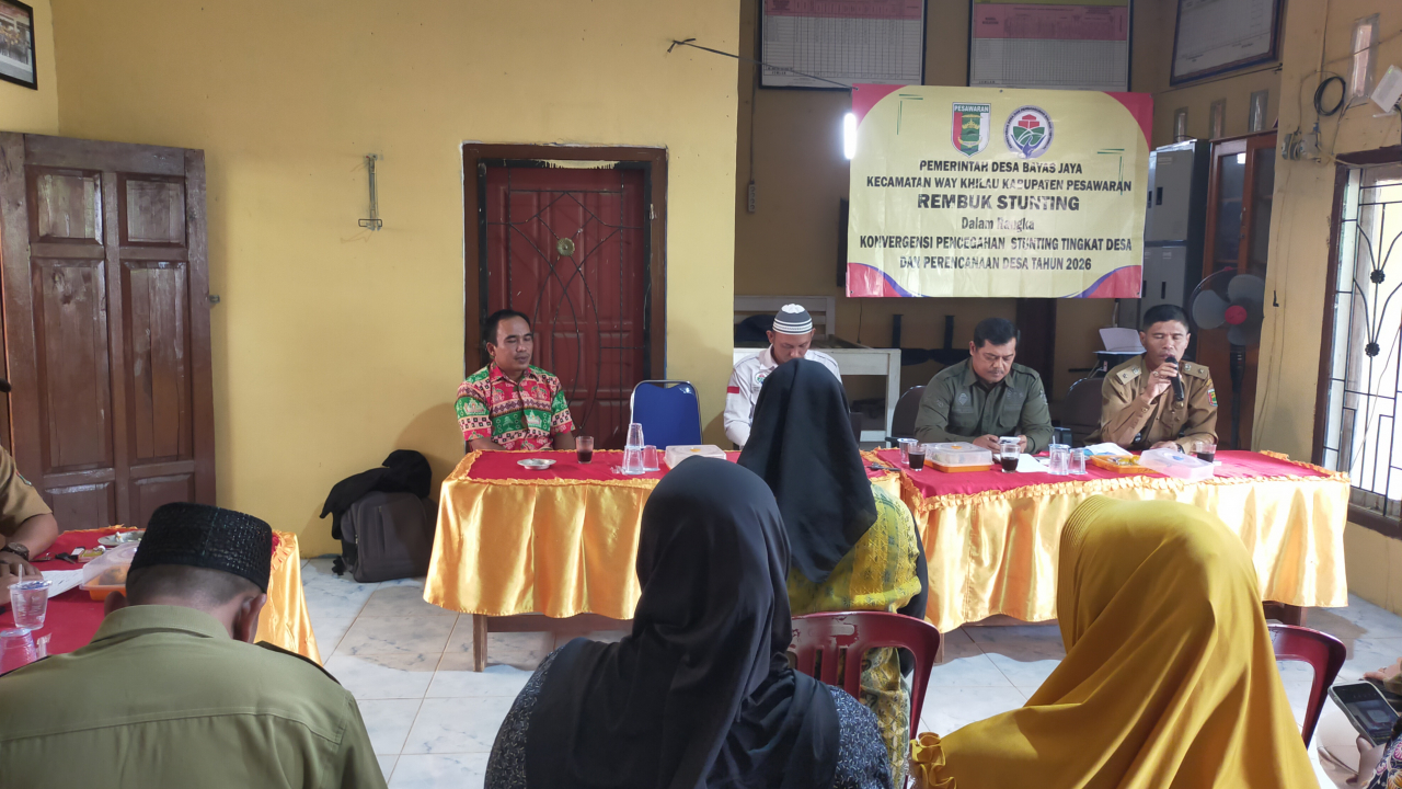 Upaya Konvergensi Stunting di Desa Bayas Jaya