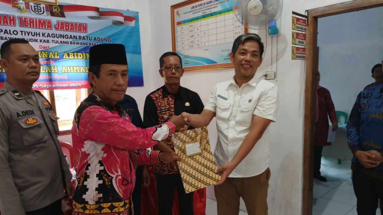 Sertijab Kagungan Ratu Agung: Awal Pembangunan Tiyuh