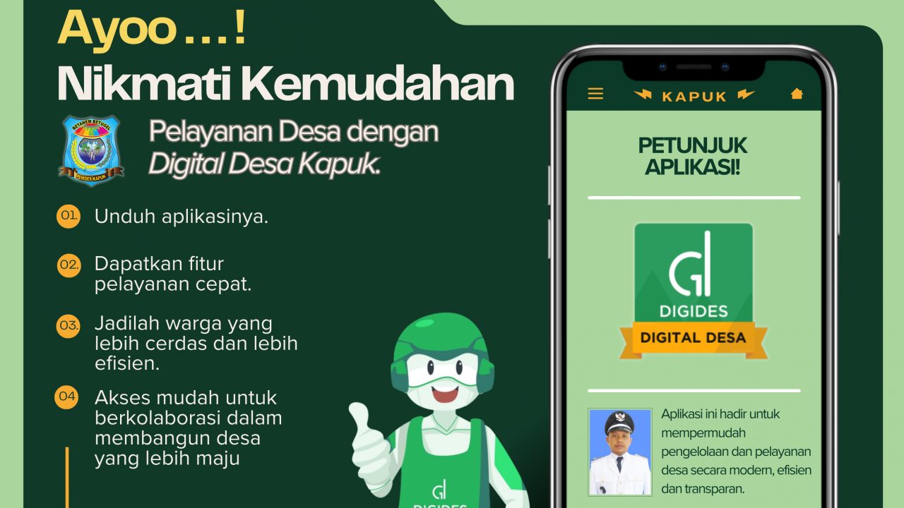 Desa Kapuk Kini Hadirkan Digital Desa! Urus Surat dan Layanan Desa Cukup Lewat Genggaman