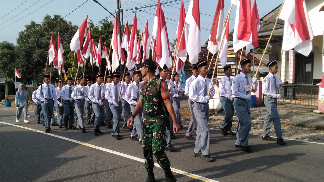 Meriahnya Pawai dan Karnaval HUT RI ke-80 di Desa Jeriji