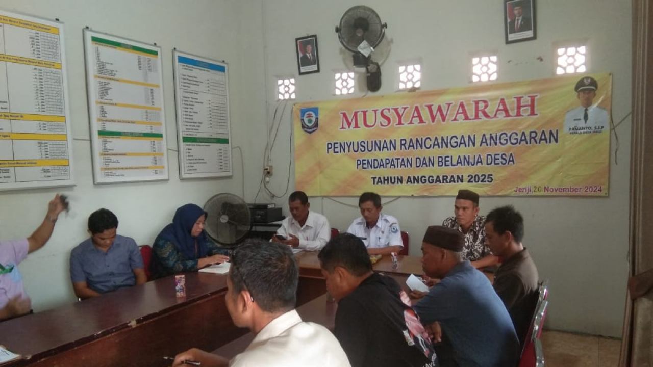 Musyawarah Penyusunan RAPBDES 2025