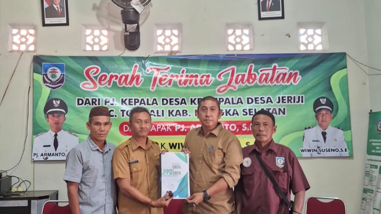 Serah Terima Jabatan