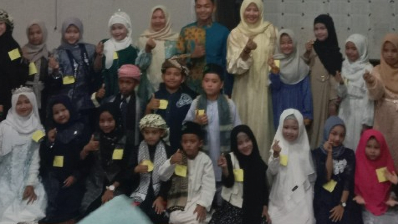 Semarak HUT RI ke-80: Lomba Busana Muslim Anak-Anak di Desa Jeriji