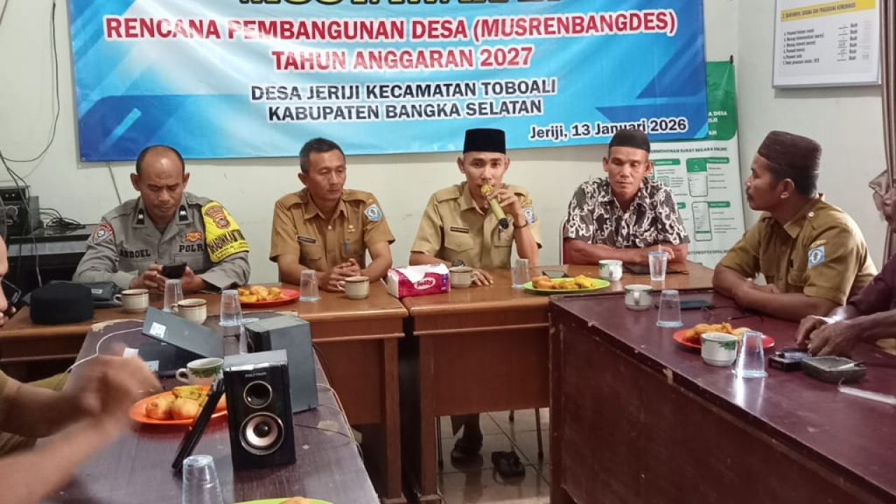 Musrenbang Desa Jeriji: Rencana Pembangunan 2027 Disusun