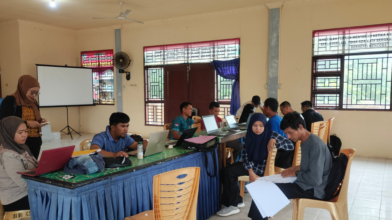 Delapan Desa dan Tiga Kelurahan di Toboali Unggah Hasil Musdessus KDMP