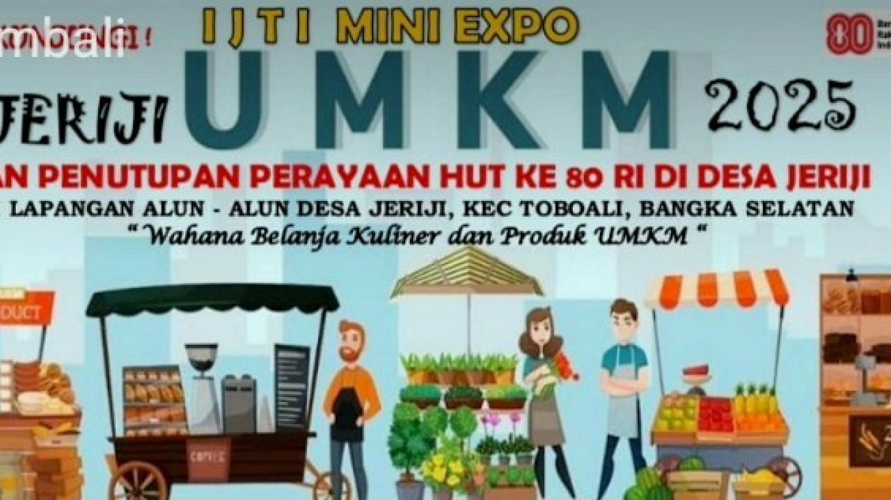 Semarakkan HUT RI ke-80 dengan IJMI EXPO 2025 di Desa Jeriji