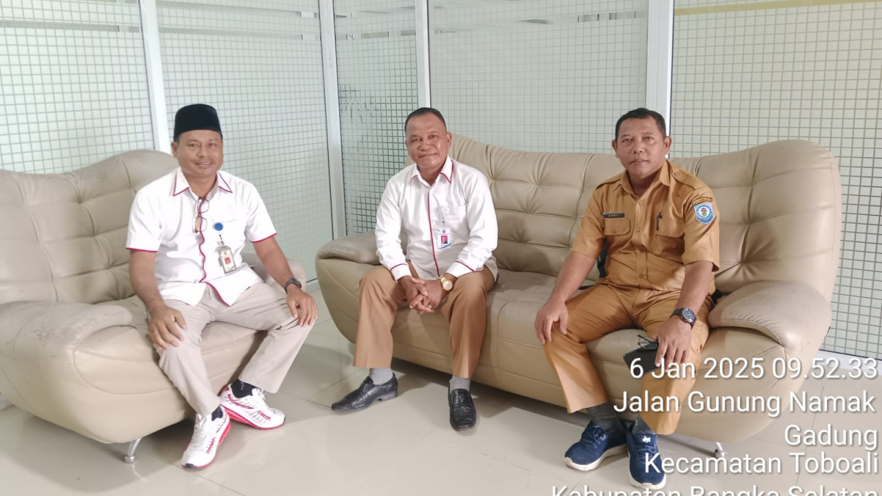 Kunjungan Kerja ke Kantor Staf Ahli Kabupaten Bangka Selatan Bahas Penyaluran Keuangan Desa dan Dinamika Politik Terkini