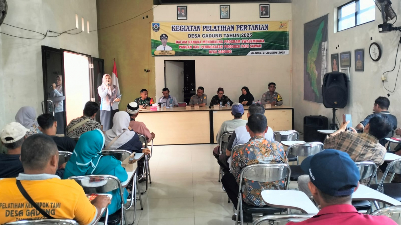 Peningkatan Kapasitas Petani Desa Gadung Melalui Pelatihan Pertanian dalam Rangka Swasembada Pangan