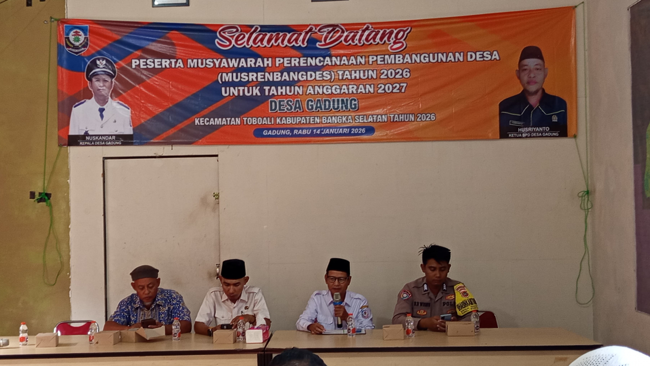 Musrenbang Desa Gadung 2027 : Fokus Pada Realisasi Program Lama