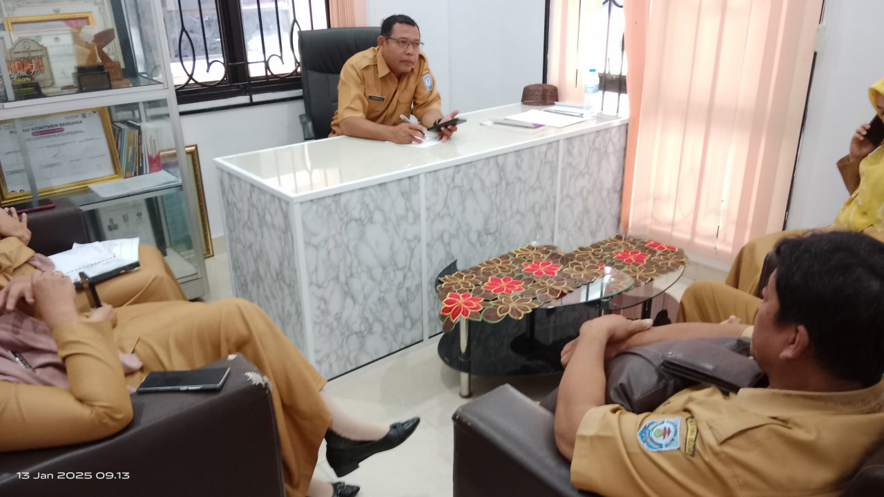 Rapat Terbatas Pertanggungjawaban Pelaksanaan Anggaran Tahun 2024 di Desa Gadung