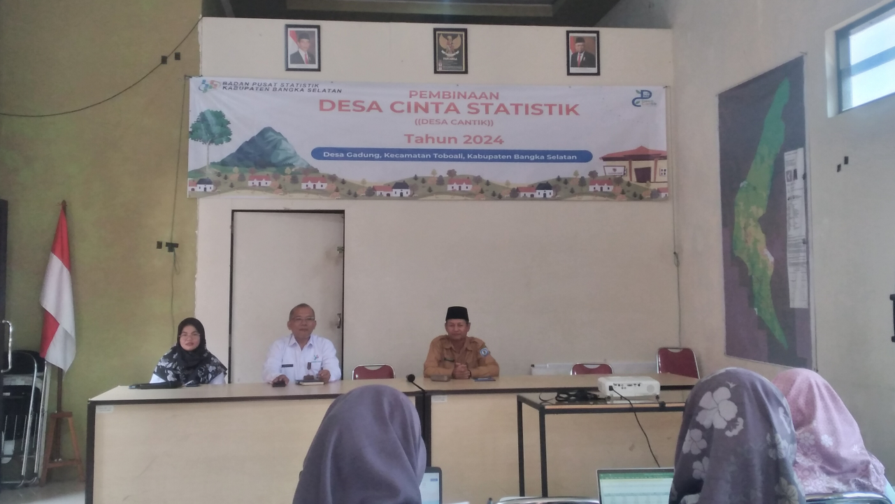 Pembinaan Desa Cinta Statistik di Desa Gadung