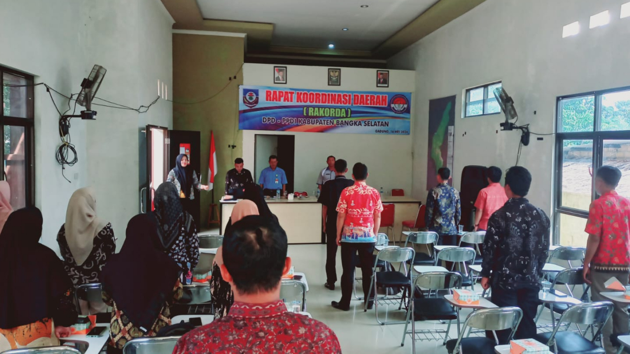 RAKORDA DPD-PPDI KABUPATEN BANGKA SELATAN