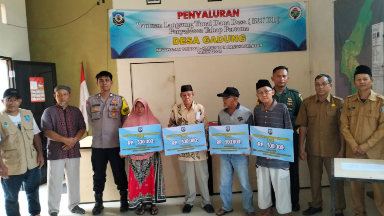 PENYALURAN BLT DANA DESA JULI