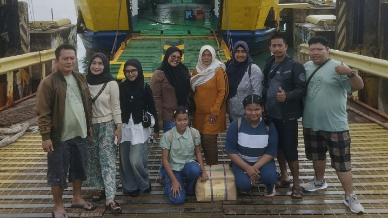 Perangkat Desa Batu Itam Belitung Jalin Silaturahmi dengan Mahasiswa IAIN SAS Babel di Bangka Selatan