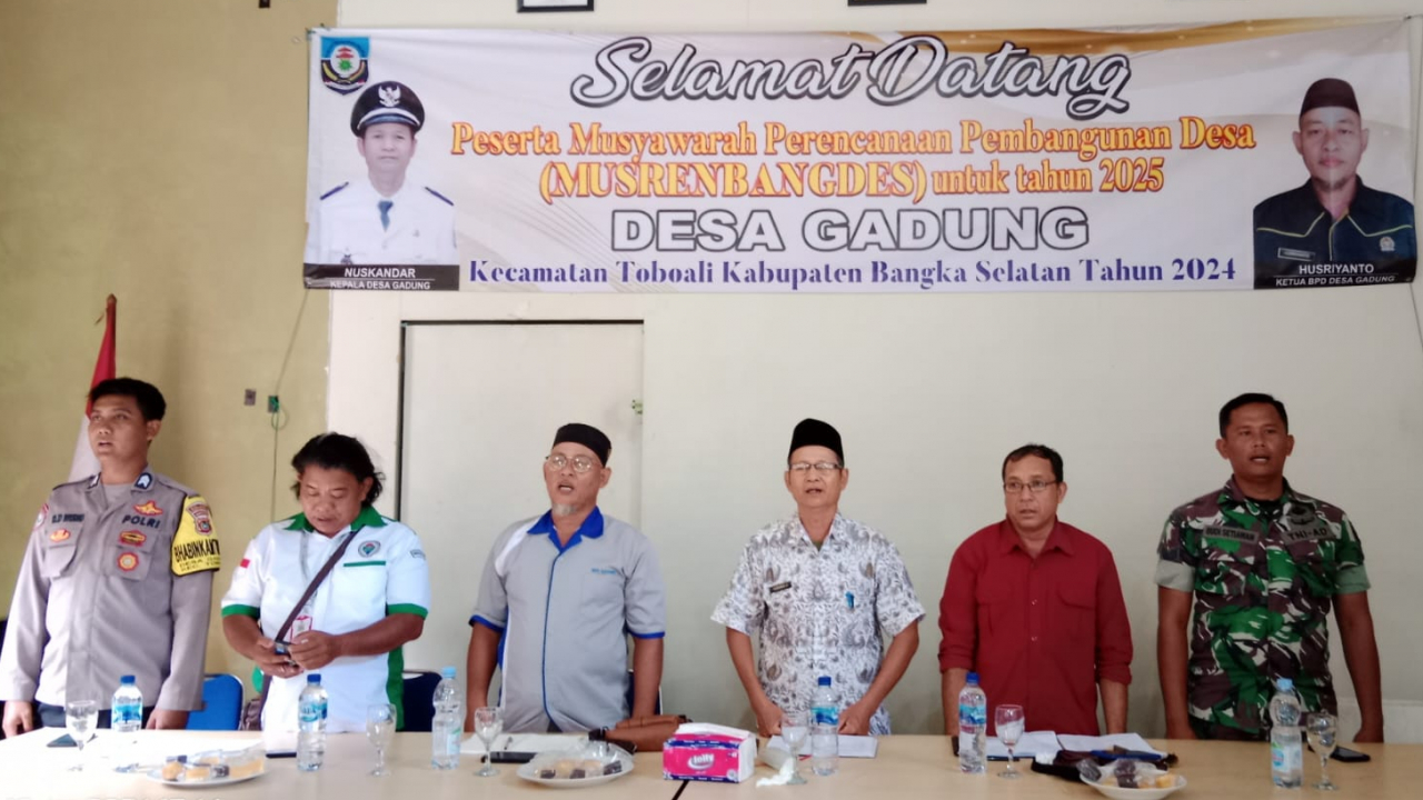 MUSYAWARAH PERENCANAAN PEMBANGUNAN TINGKAT DESA TA 2024