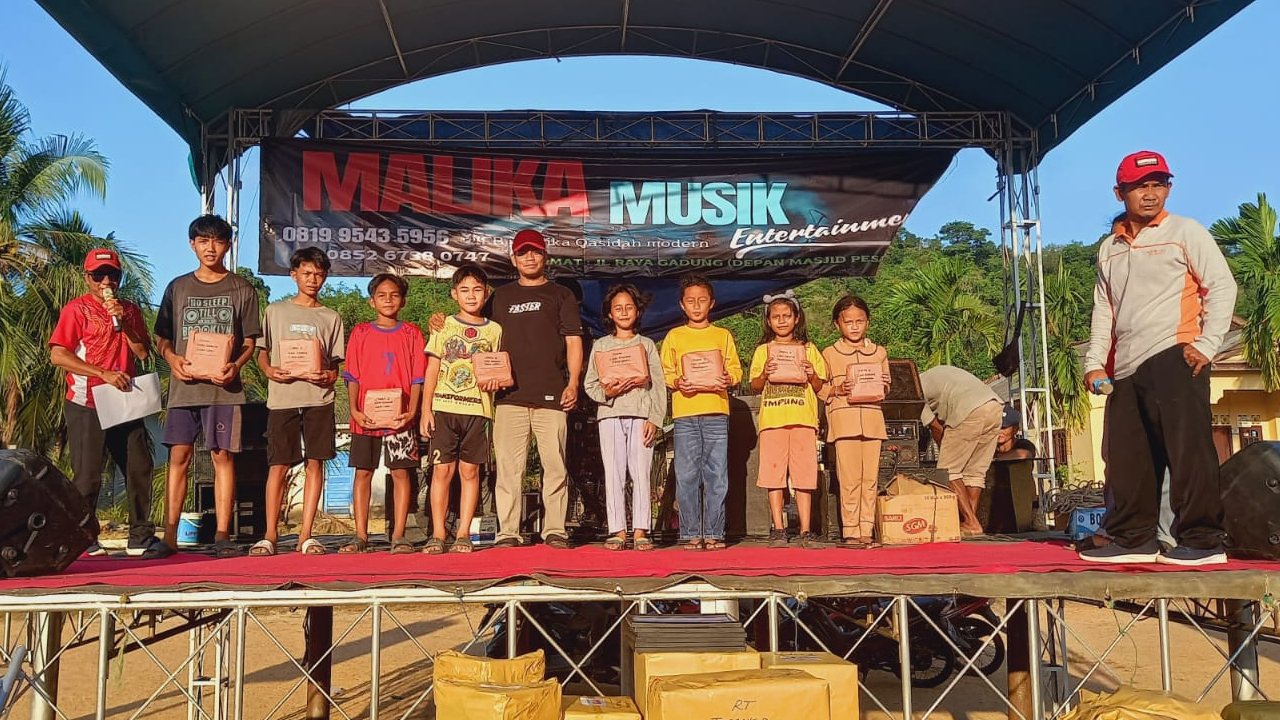 **Malam Puncak Perayaan HUT RI ke-79 di Desa Gadung Berlangsung Meriah**