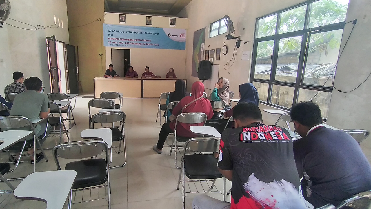 RAT Koperasi Merah Putih Gadung Fokus Pengembangan & Penambahan Anggota
