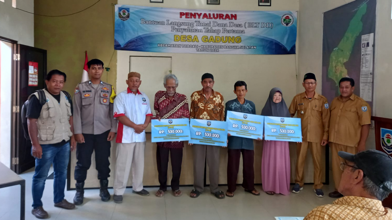 PENYALURAN BLT DANA DESA  JUNI