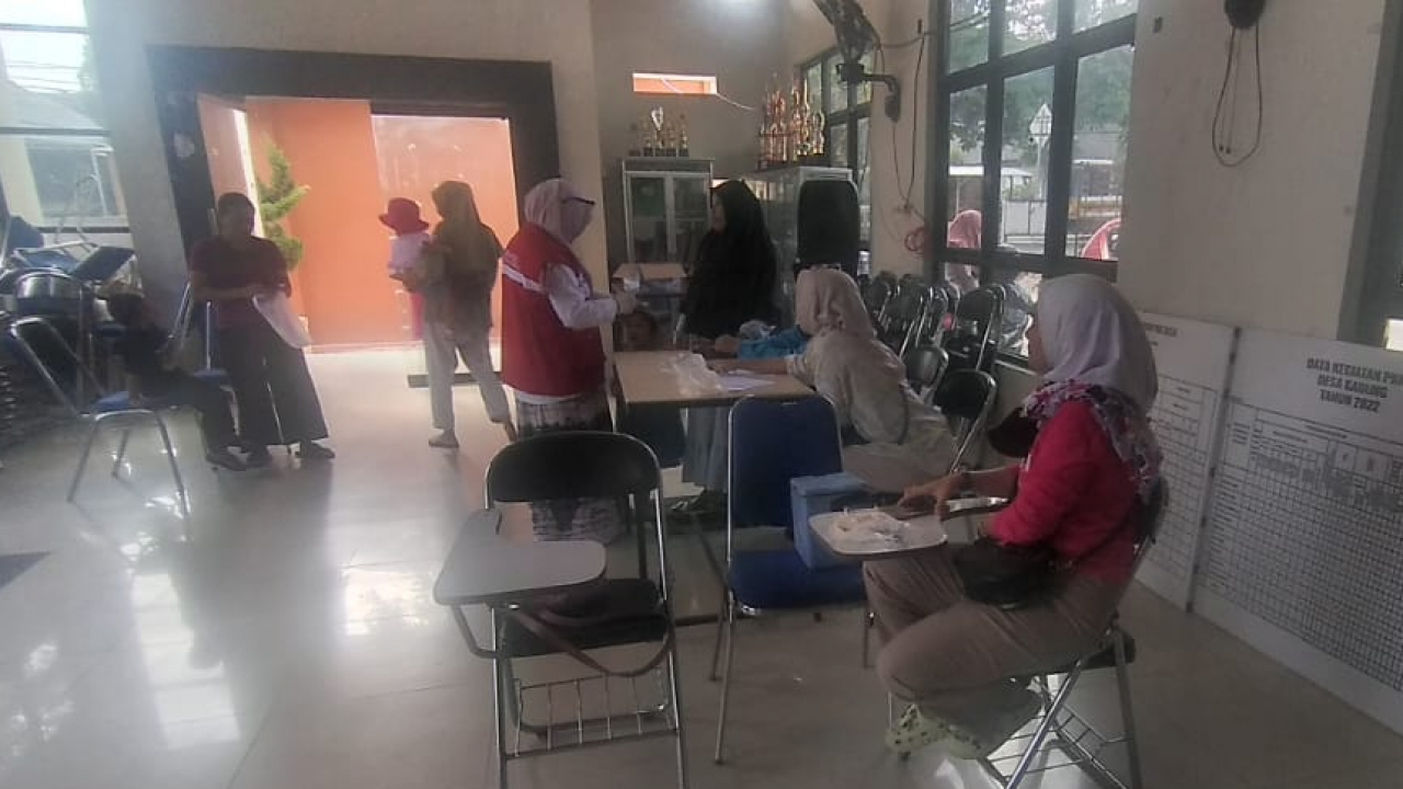 PELAKSANAAN PIN POLIO POS KANTOR DESA GADUNG