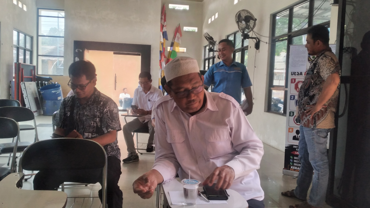 Rakor Validasi Data Kependudukan Desa Gadung Bangka Selatan