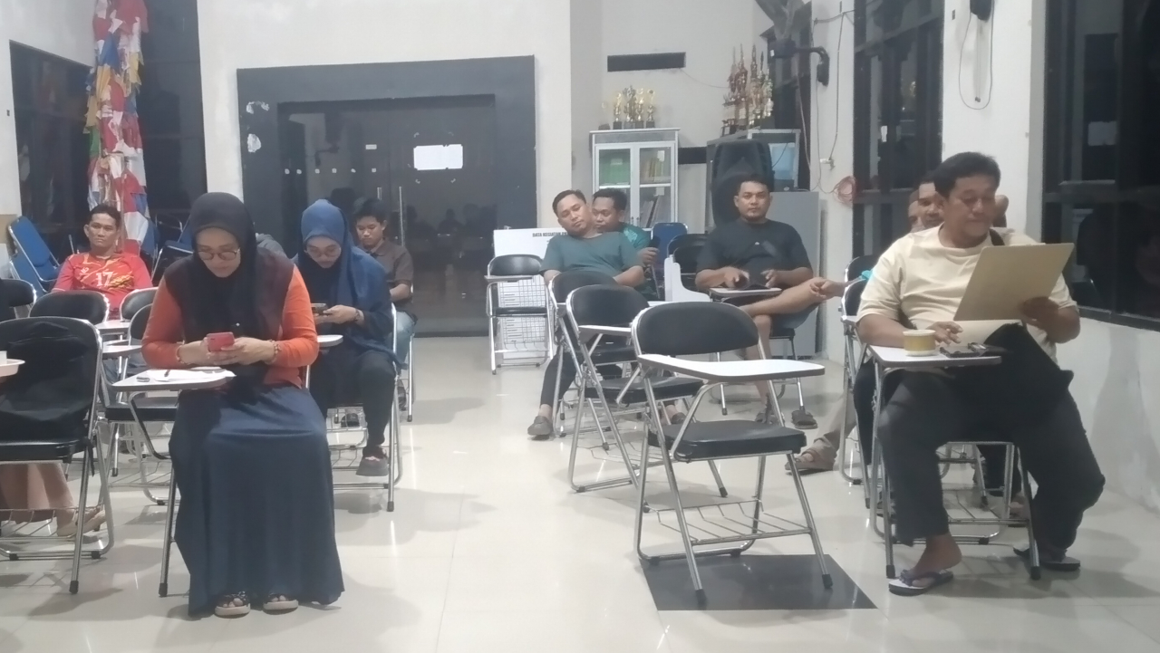 Rapat Koordinasi Persiapan Acara Hiburan Rakyat Desa Gadung