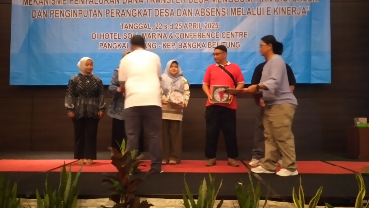 Malam Ramah Tamah Meriahkan Penutupan Bimtek Aparatur Pemerintah Desa Kabupaten Bangka Selatan