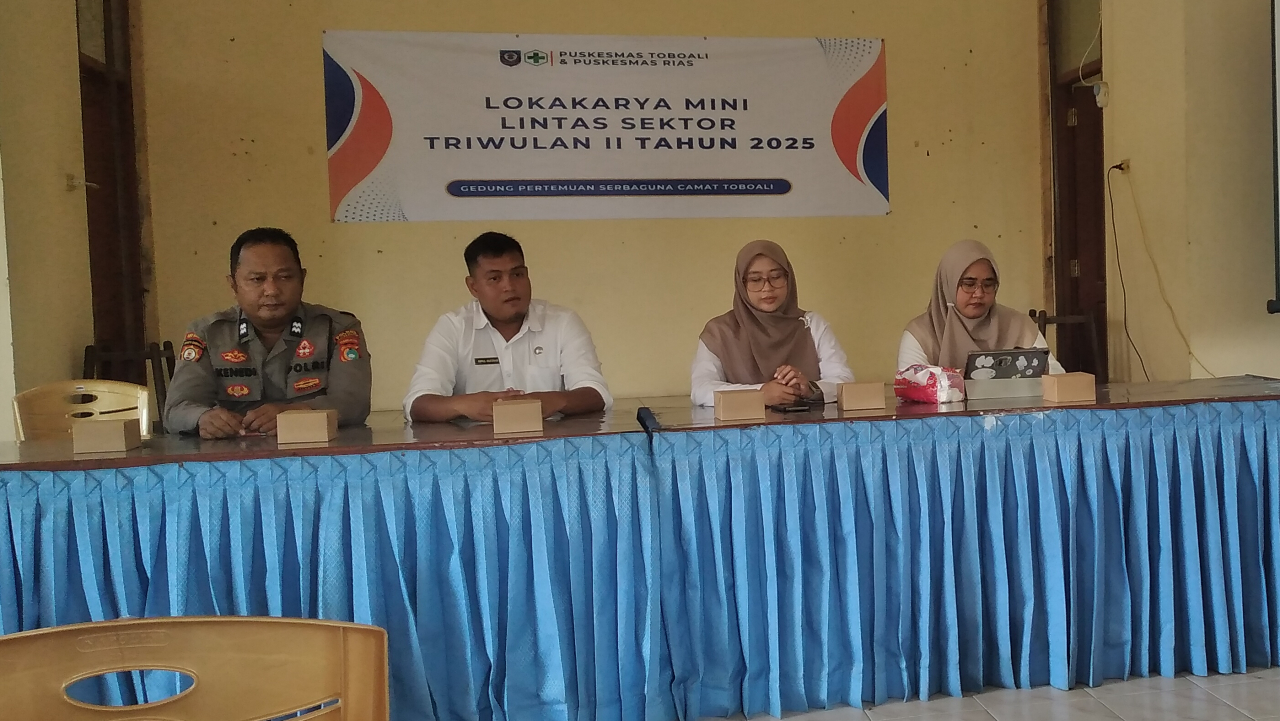 Lokakarya Mini Lintas Sektor di Kecamatan Toboali Bahas Kolaborasi dan Isu Kesehatan