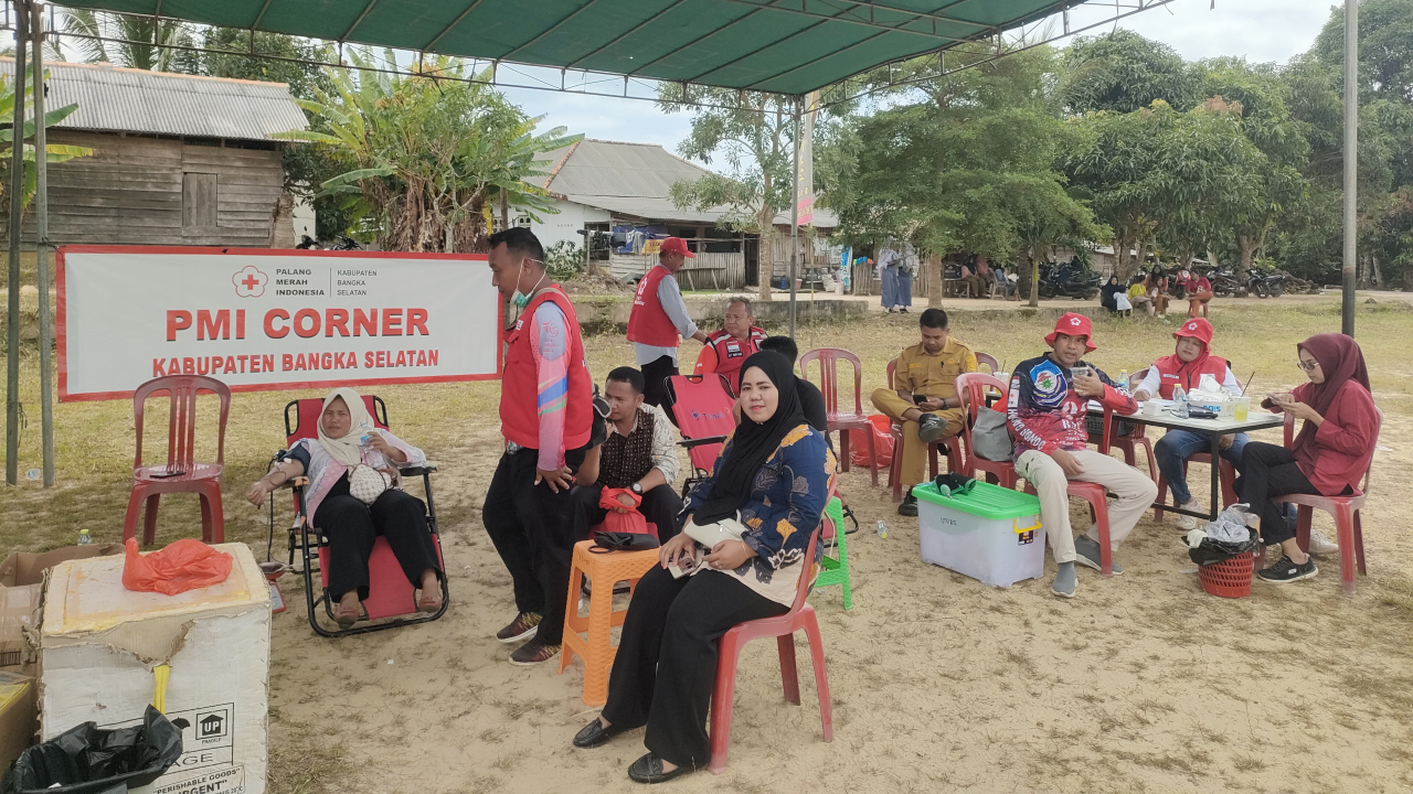 Pemdes Penutuk Ikut Berpartisipasi Donor Darah pada Pembukaan TMMD ke-127 Tahun 2026