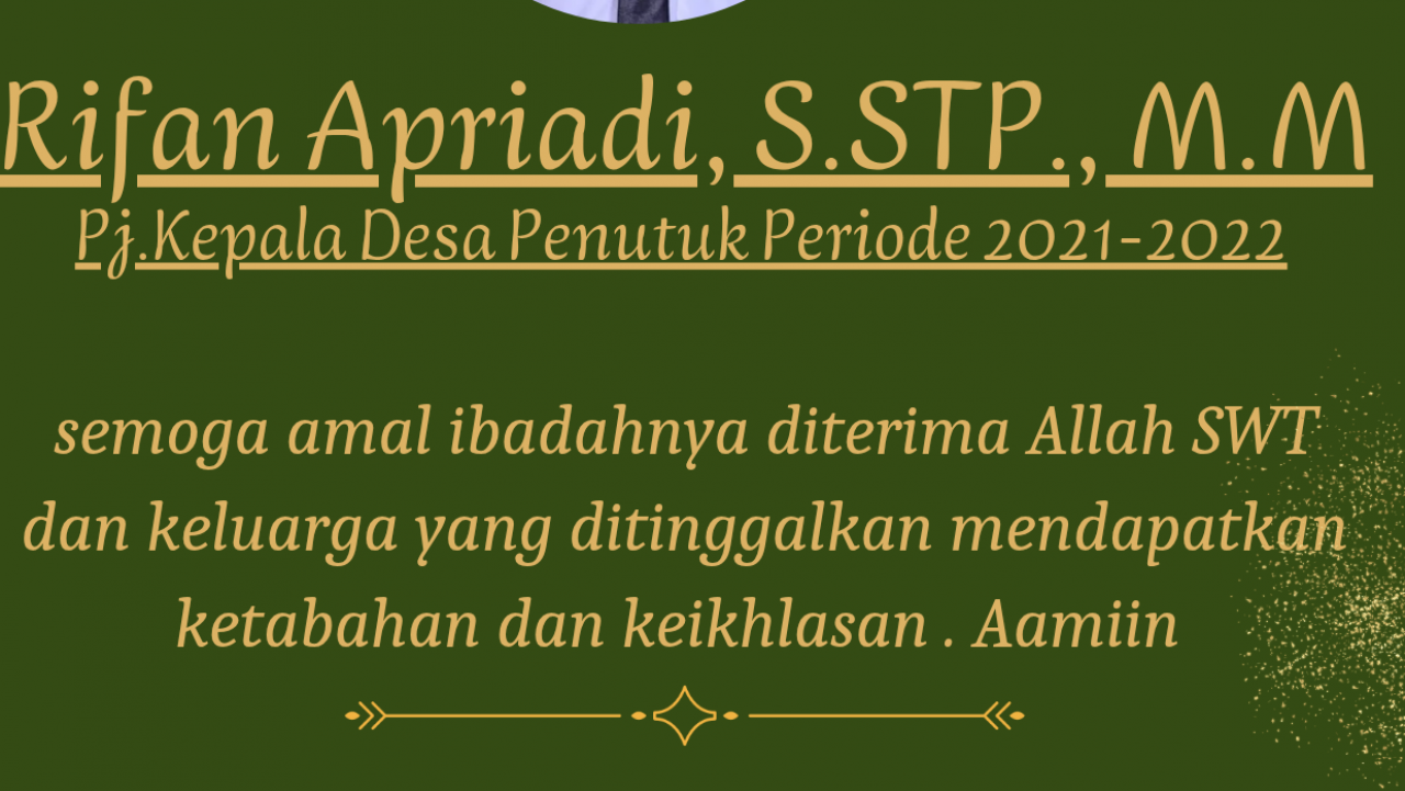 Pj. Kades Penutuk Periode 2021–2022 Meninggal Dunia di RS Kerinci, Jambi