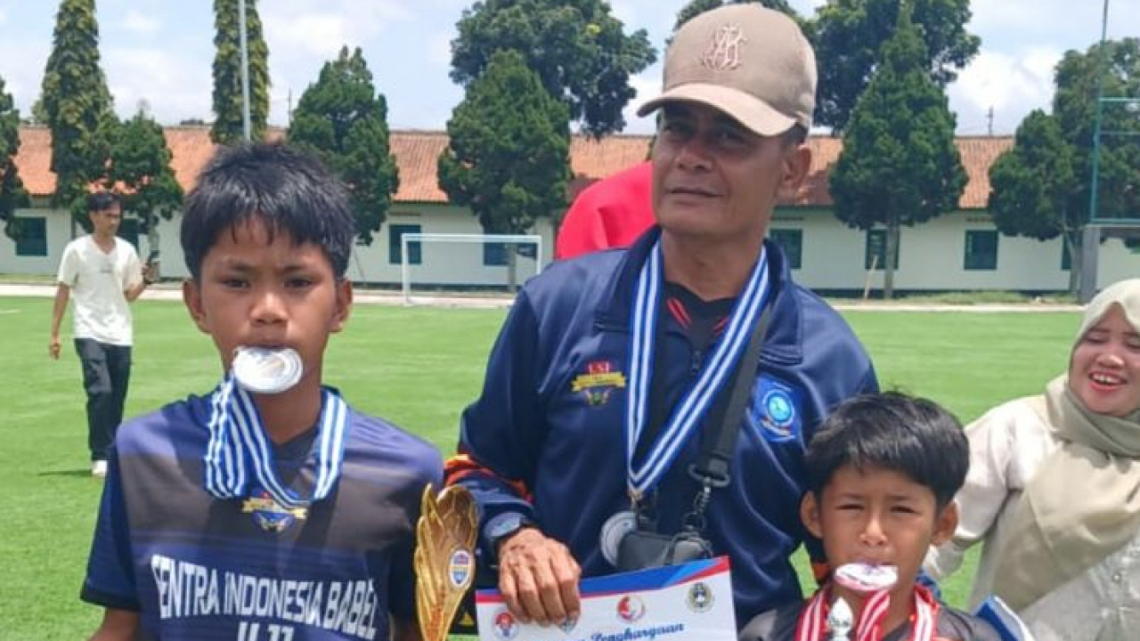 Dua Siswa Asal Desa Penutuk Terpilih Perkuat Team Babel Jaya pada Liga Sentral Indonesia di Bandung