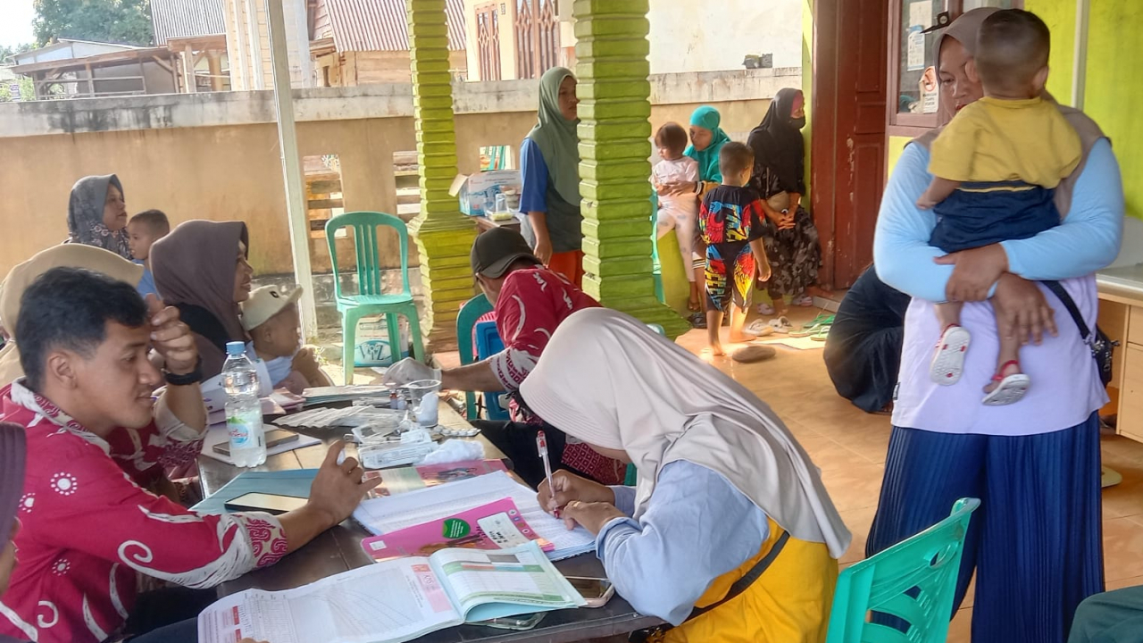 Posyandu Cendrawasih Desa Tepus: Pemberian Makanan Tambahan untuk Balita dan Ibu Hamil
