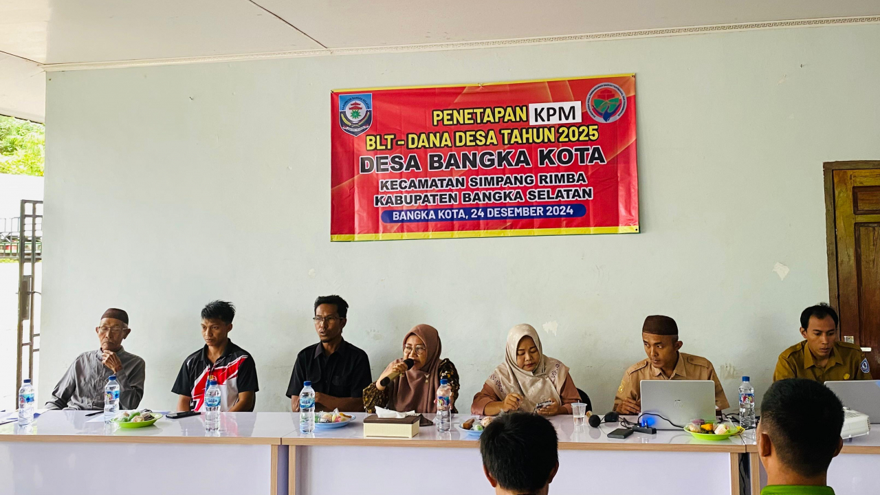 MUSYAWARAH DESA KHUSUS ( MUSDUS ) PENETAPAN KPM BLT DD TAHUN 2025