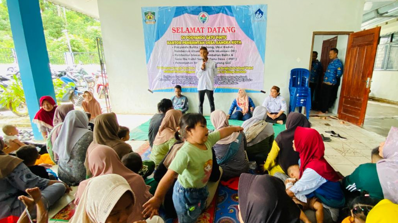 PTSP ( POSYANDU TERPADU SATU PINTU ) DESA BANGKA KOTA KE 2 TAHUN 2025