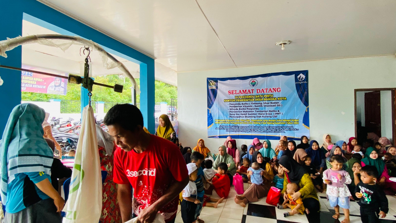 POSYANDU TERPADU SATU PINTU ( PTSP ) DESA BANGKA KOTA