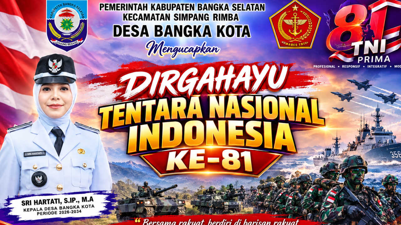 DIRGAHAYU TNI KE-81 TNI PRIMA