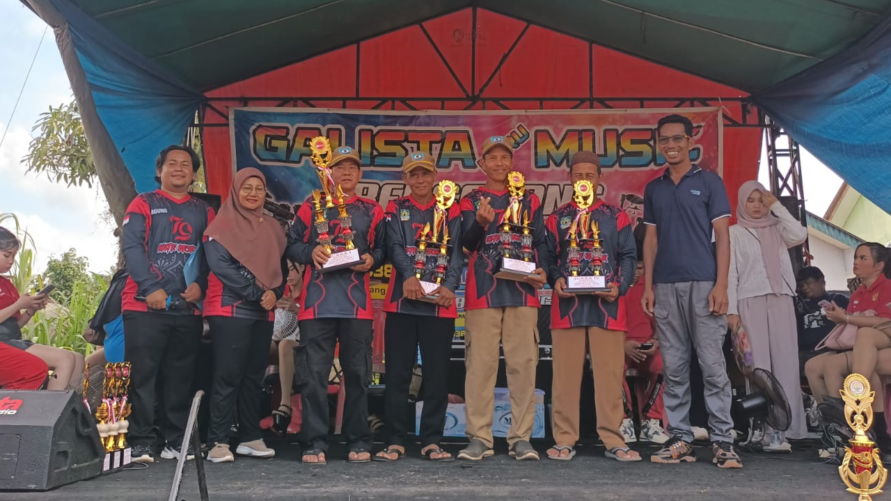 Penutupan HUT RI ke-80 di Bangka Kota Meriah dengan Trofi